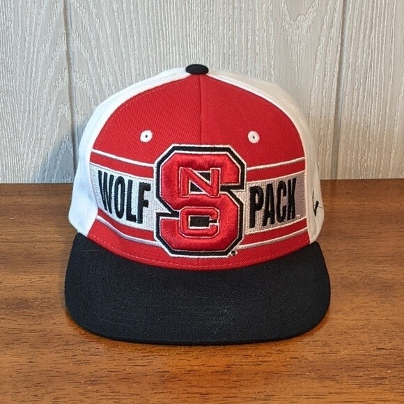 North Carolina State Wolf Pack Snapback Hat Zephyr EUC SZ OSFM - Picture 1 of 7